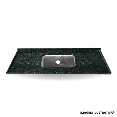 Pia De Granito 1,80 Mts Verde Ubatuba- Kasa Granito