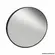 Espelho Oval 48,5X57,5Cm Perfil Black- Crismetal