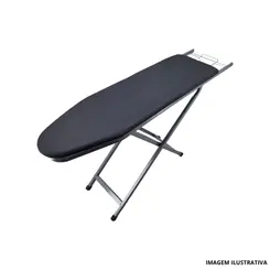 Mesa De Passar Premium Utilar Prata-Utilaço