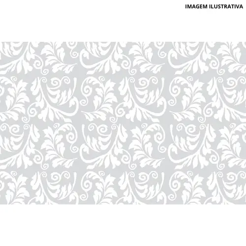 Revest Arabesco Cinza 45cmx2m-Con-Tact