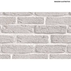 Revest Tijolo Branco 45cmx2m-Con-Tact