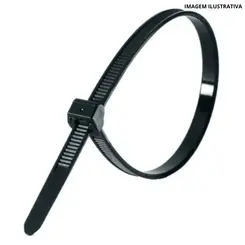 Abracadeira Nylon 2.5x200mm C/100 Preta-Interneed