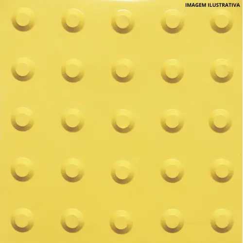 Dermar Tatil Alerta 25x25cm Amarelo C/16pcs - Kapazi