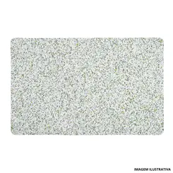 Tapete Banh Rubberkap 5mm 60x40cm Branco - Kapazi