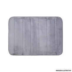 Tapete Nuvem 40x60cm Cinza - Kapazi
