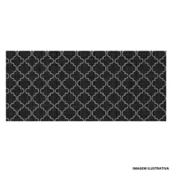 Tropical Arabe Preto Larg 43cm P/mt - Kapazi