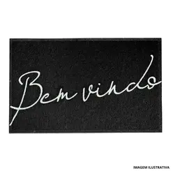 Vinil Light 2.0 Bem Vindo Preto 40x60cm - Kapazi