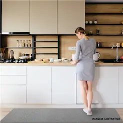 Passadeira Loop Larg 60cm Cinza P/mt - Kapazi