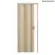 Porta Sanfonada 60cm Bege Liso - Permatti