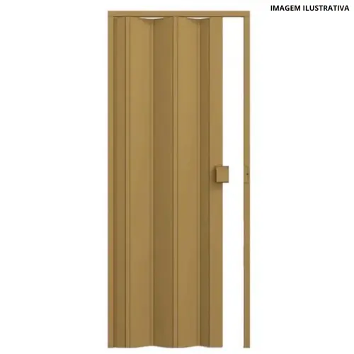 Porta Sanfonada 60cm Cerejeira Liso - Permatti