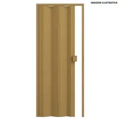 Porta Sanfonada 60cm Cerejeira Liso - Permatti