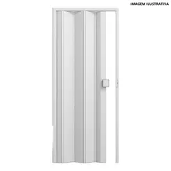 Porta Sanfonada 60cm Branco - Permatti