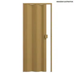 Porta Sanfonada 85cm Cerejeira Liso - Permatti