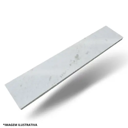 Soleira 14x82 Mármore Branco-Kasa Granito
