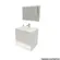 Kit Toucador Sirius 62,5CM Branco-Cerocha