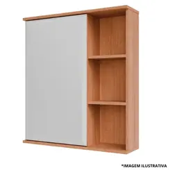Espelheira Treviso 56Cm Cinamono-Mgm
