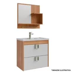 Kit Lírio 59Cm Cinamono/Branco-Mgm