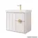 Toucador Copenhague 60Cm Branco-Mgm