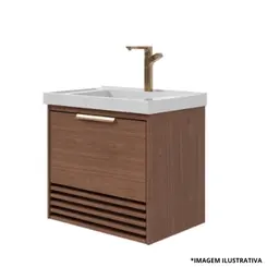 Toucador Paraty 80Cm Freijó-Mgm