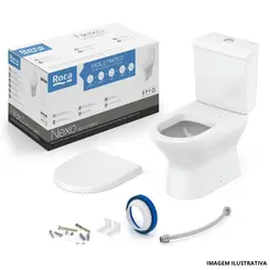 Kit Bacia Com Cx + Itens Instalacao Nexo Bra - Roca