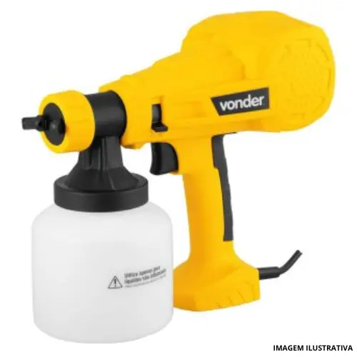 Pistola Pintura Elet Pev400 127v - Vonder