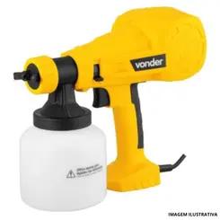 Pistola Pintura Elet Pev400 127v - Vonder