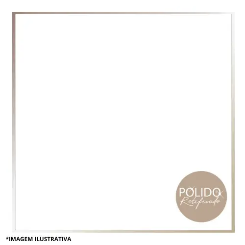 Piso Premium Brilho 60x60 Branco Rt Ld-caixa Com 2,88M²-Formigres