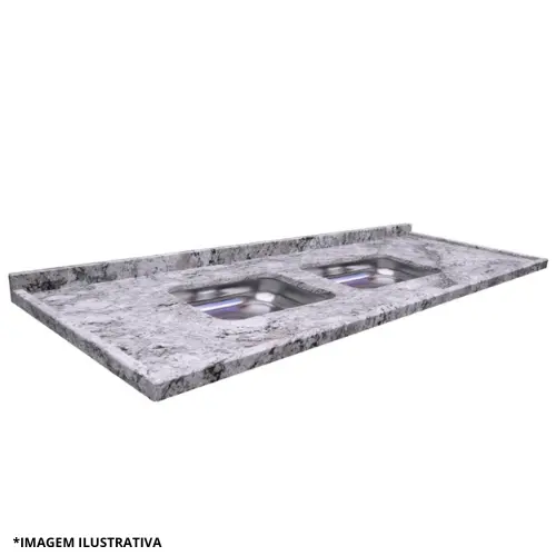 Pia De Granito Onix Cinza 2,02Mts-Kasa Granito