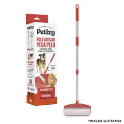 Rolo Adesivo Pega Pelo Extensivel -Flashlimp Petizy