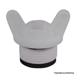 Tampão Plástico Macho 1/2 Com 5 Peças Tp/12-Astra