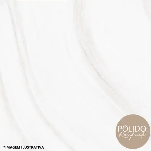 Piso Premium Polido 60x60 Finesse Cinza-Caixa Com 2,15M2-Formigres***