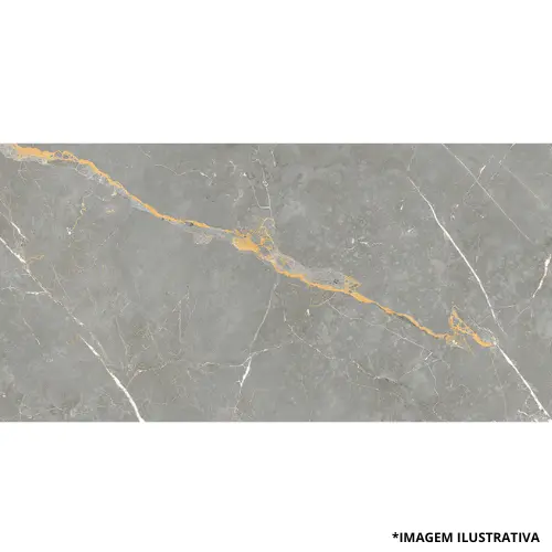 Piso Polido 74x74 San Pietro Gris Lc Rt-Caixa Com 2,53M2-Vivence***