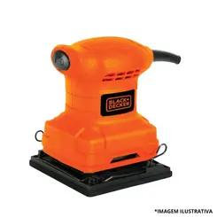 Lixadeira Orbital 1/4 200W BS200B2-Black Decker