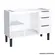 Gabinete De Cozinha Aço Jupiter 1,14Mt Branco Mon-Cozimax