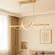 Luminária Pendente Dourado  Lp-025D 3x1 45W-Nitrulux