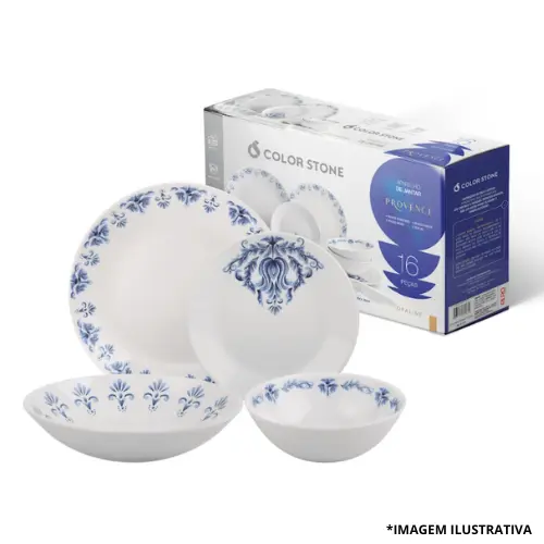 Aparelho De Jantar 16 Peças Provence-Euro