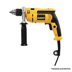 Furadeira Profissional Impacto 1/2 13MM 220V DWD502B2-Dewalt