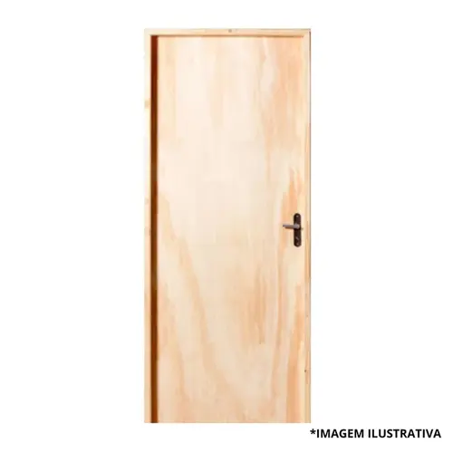Porta Lisa Amescla 210x60 Esquerda-Uniportas