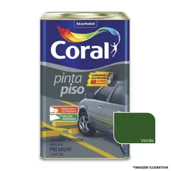Tinta Pinta Piso Verde 18 Litros-Coral