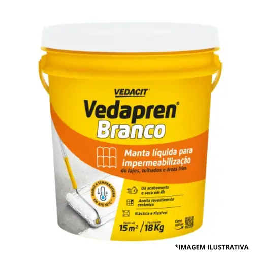 Vedapren Branco 18 Litros-Vedacit