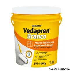 Vedapren Branco 18 Litros-Vedacit