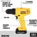 Parafusadeira/ Furadeira 3/8 10MM Bat. LitDCD700C2BR-Dewalt