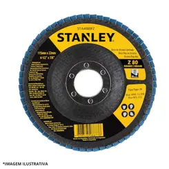 Disco Flap Fibra Con 4 1/2 X 7/8 780-Stanley