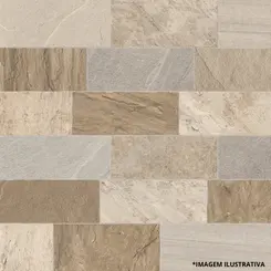 Piso Rústico 75x75 Pietra Blend Le Rt-Caixa Com 2,28M²-Bellacer