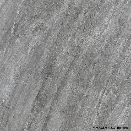 Piso Rústico 75x75 Stone Gray Le Rt-Caixa Com 2,28M²-Bellacer