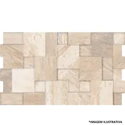 Revestimento 34x58 Dominus Beige C54045-Caixa Com 1,52M²-Embramaco