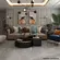 Porcelanato Polido 70x70 Robledo Gray Mt Retificado-Caixa Com 2,44M²-Delta