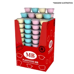 Pote Organizador 800Ml Cores-Plásticos MB