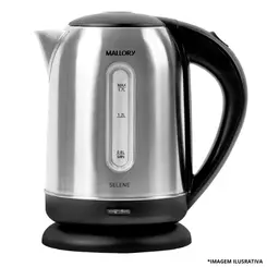 Chaleira Inox Selene 1,7L 127V – Mallory