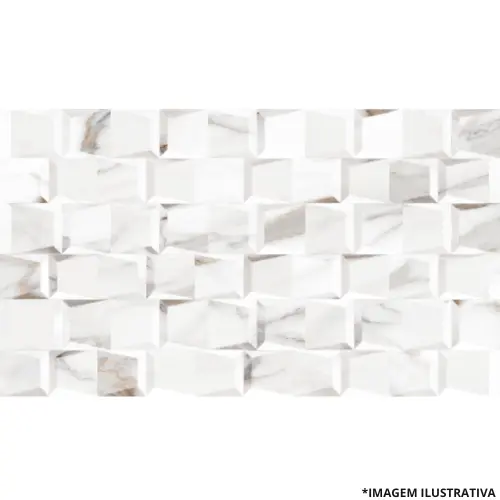 Revestimento Prisma Carrara 31x54-Caixa Com 1,34M²-Savane
